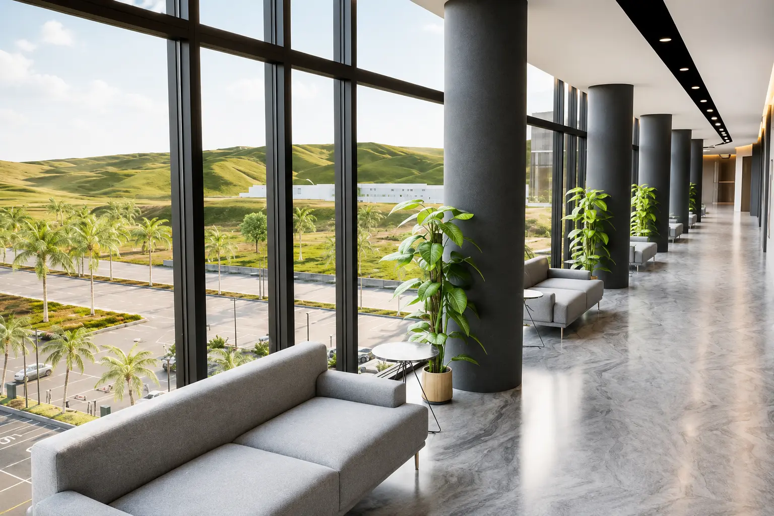 Waiting Area Design - Architecture Visualization visualization screenshot 1